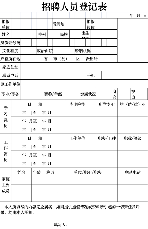 招聘簡章